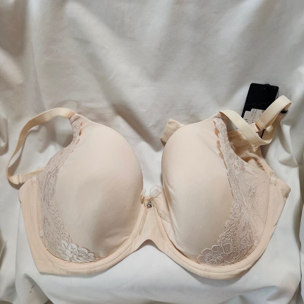 Charnos Embrace TShirt Bra Blush 38DD NWT Lace B11